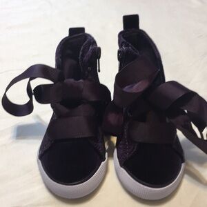 Purple Hi Top Cat & Jack Shoes